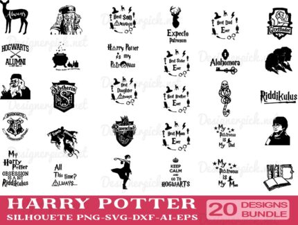 Harry Potter Silhouette Bundle