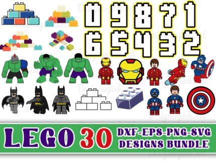 Lego SVG Bundle