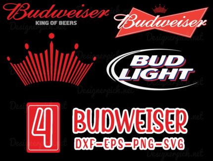 Budweiser Beer SVG Bundle