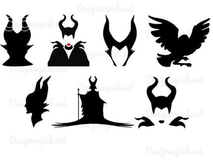 Maleficent Svg Bundle