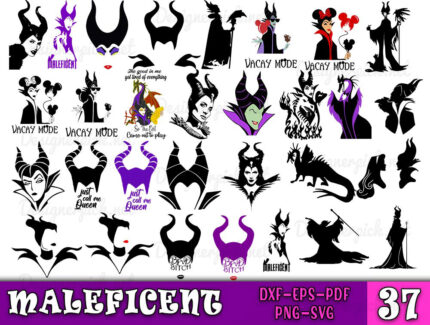 Maleficent Svg Bundle