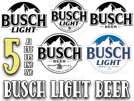 Busch Light Beer Svg Bundle