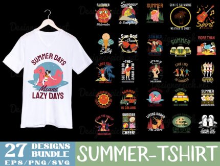 Summer Tshirt Design bundle