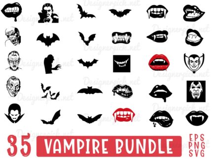 Vampire Svg bundle
