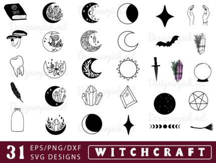 Witchcraft Svg bundle