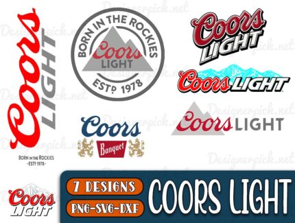 Coors Light SVG Bundle