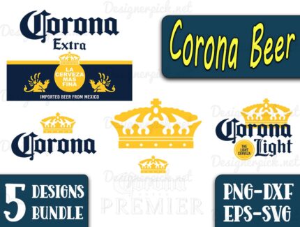 Corona Beer SVG Bundle