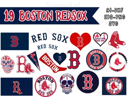 Boston Redsox SVG Bundle
