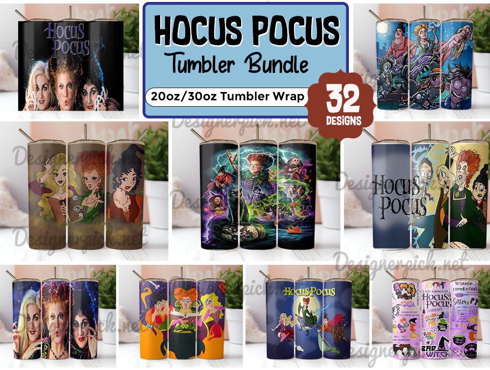 Hocus Pocus Tumbler Wrap