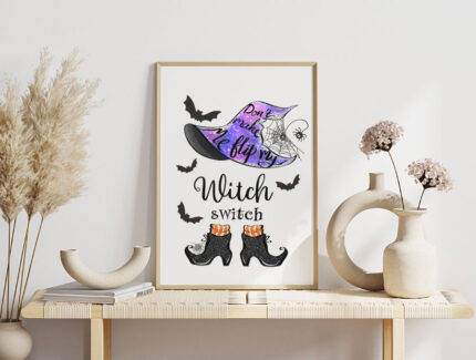 Magical Halloween Witch Png Bundle