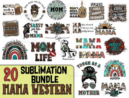 Western Mama Sublimation Bundle