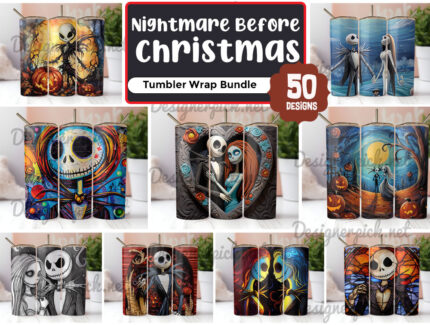 Nightmare Before Christmas Tumbler Bundle