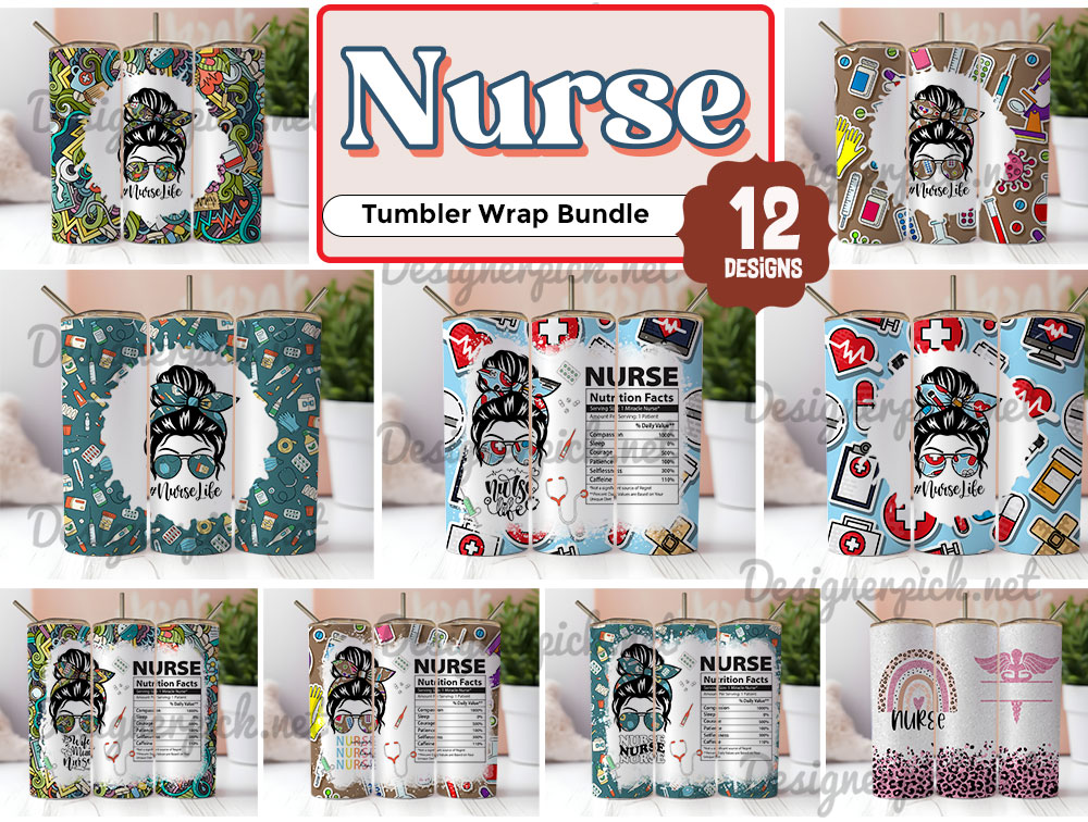 Bluey Tumbler Wrap Bundle - Designerpick