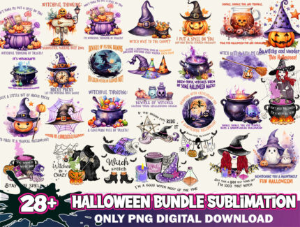 Magical Witch Sublimation Bundle