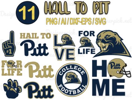 Hall To Pitt SVG Bundle