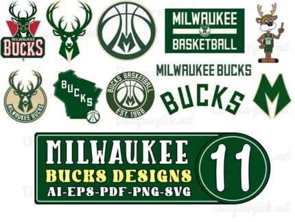 Milwaukee Bucks SVG Bundle