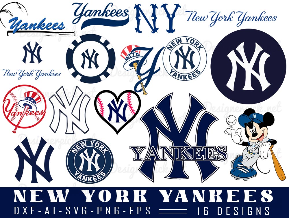 NewYork Yankees SVG Bundle - Designerpick