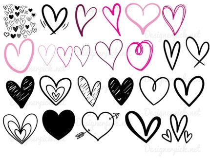 Open Heart SVG Bundle, Love Svg Bundle