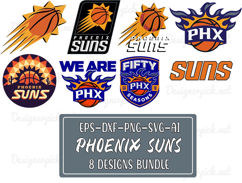 Phoenix Suns SVG Bundle - Designerpick