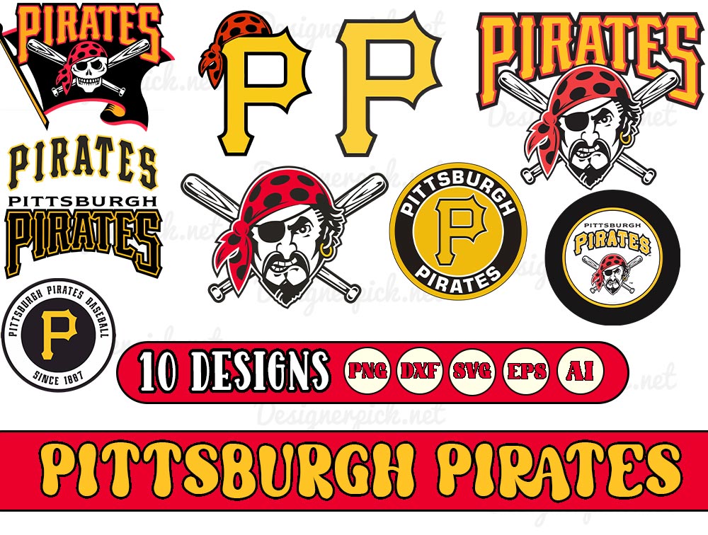 Pittsburgh Pirates SVG Bundle - Designerpick