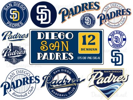 San Diego Padres SVG Bundle