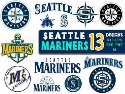 Seattle Mariners SVG Bundle