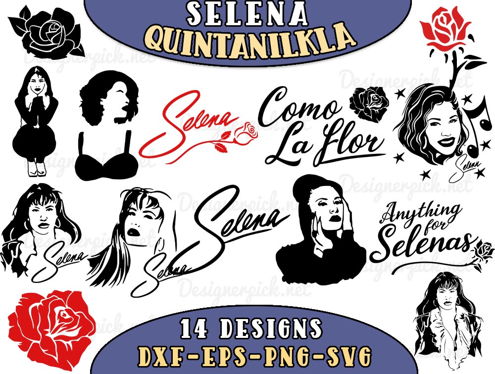 Selena Quintanilla SVG Bundle - DarkOct02