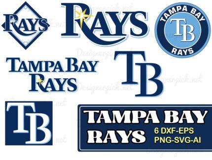 Tampa Bay Rays SVG Bundle