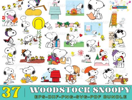 Woodstock Snoopy Svg Bundle, Snoopy Svg Bundle