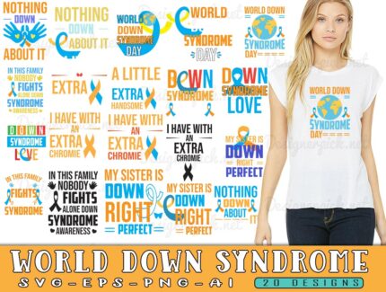 World Down Syndrome Svg Bundle