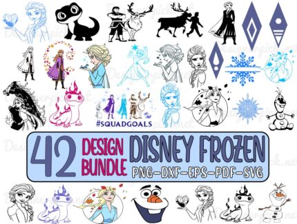 Disney Frozen Svg Bundle, Frozen svg Bundle