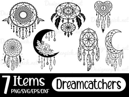 Dreamcatchers svg Bundle