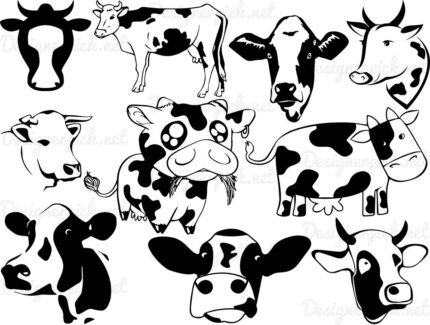 Farm Cow Svg bundle