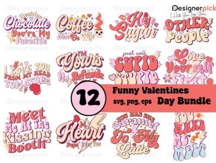 Funny Valentine Day Sublimation Designs, Valentine Day Png