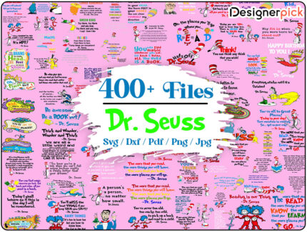 Dr Suess Svg Bundle, Dr Seuss Clipart