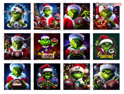 NFL Grinch Tumbler Bundle