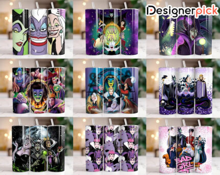 Disney Villain Tumbler Bundle, Villain Tumbler Bundle