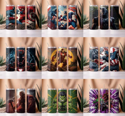 Marvel Tumbler Bundle, Avenger Tumbler Bundle