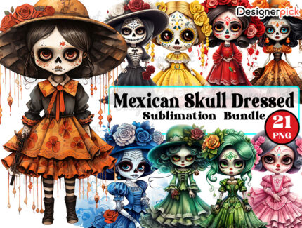 Mexican Skill Png Bundle