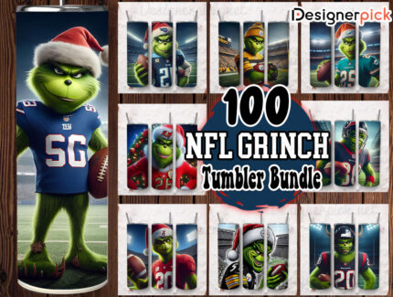 NFL Grinch Tumbler Bundle