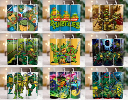 Ninja Turtle Tumbler Bundle, TMNT Tumbler Bundle