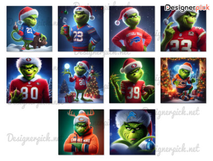 NFL Grinch Tumbler Bundle