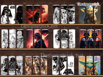 Star Wars Tumbler Bundle, Starwar Tumbler Design