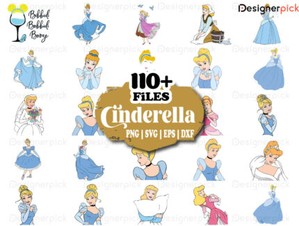 Cinderella SVG Bundle, Cinderella SVG Design