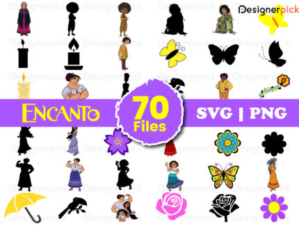Enchanto SVG Bundle, Enchanto SVG Design, Enchanto Svg
