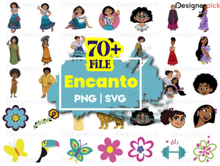 Enchanto SVG Bundle, Enchanto Png Bundle, Isabela Svg