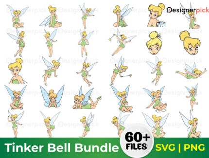Tinkerbell SVG Bundle, Tinkerbell png, Tinkerbell Svg