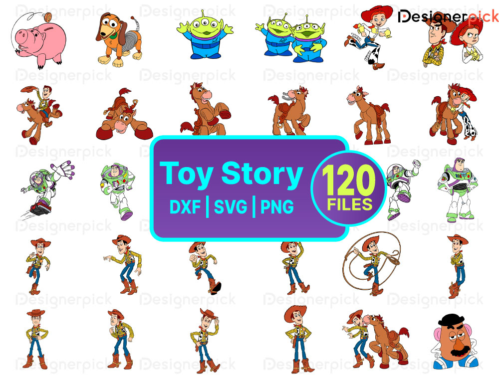 Toy Story SVG Bundle, Toy Story png, Toy Story Svg - Best Quality ...