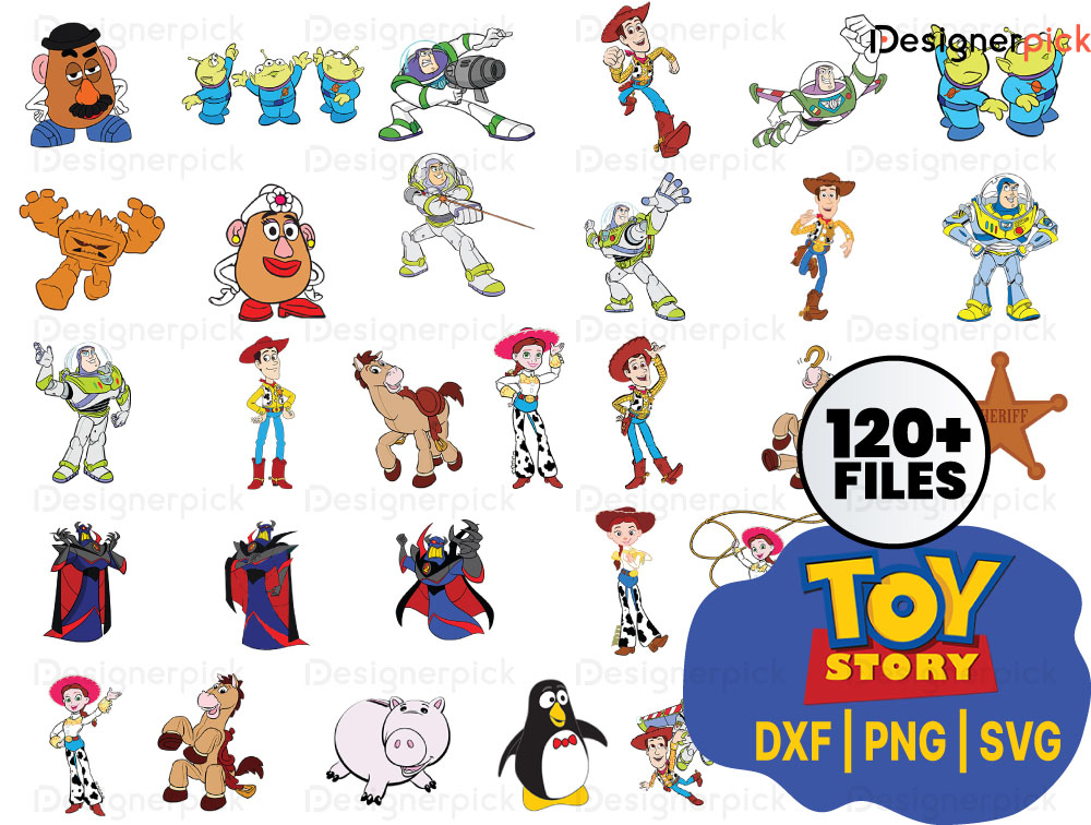 Toy Story SVG Bundle, Toy Story png, Disney Toy Story Svg - Best ...