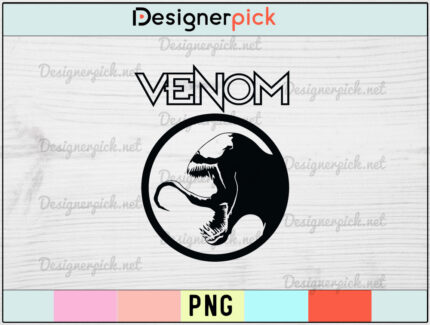 Venom PNG design, Venom T-shirt Design